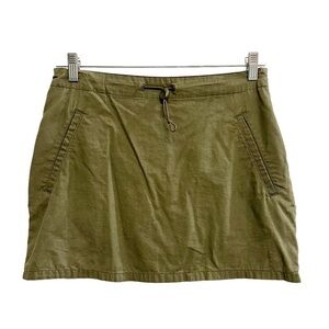 Y2K Express vintage mini skirt size S high waist army green